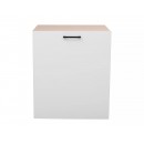 Стол компьютерный SIGNAL DUO дуб/белый